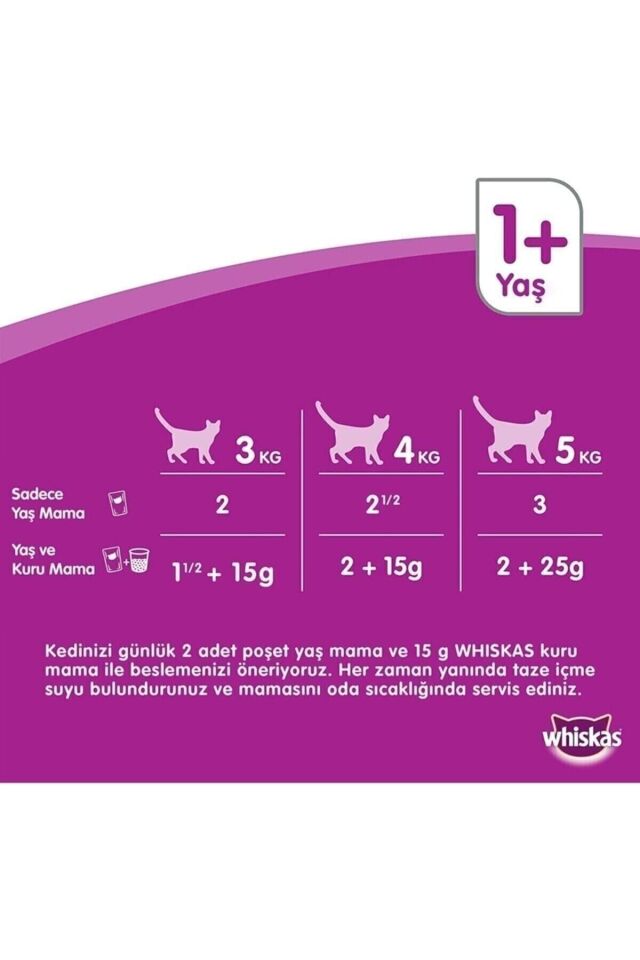 Whiskas Ton Balıklı Kuru Mama 3.8 Kg