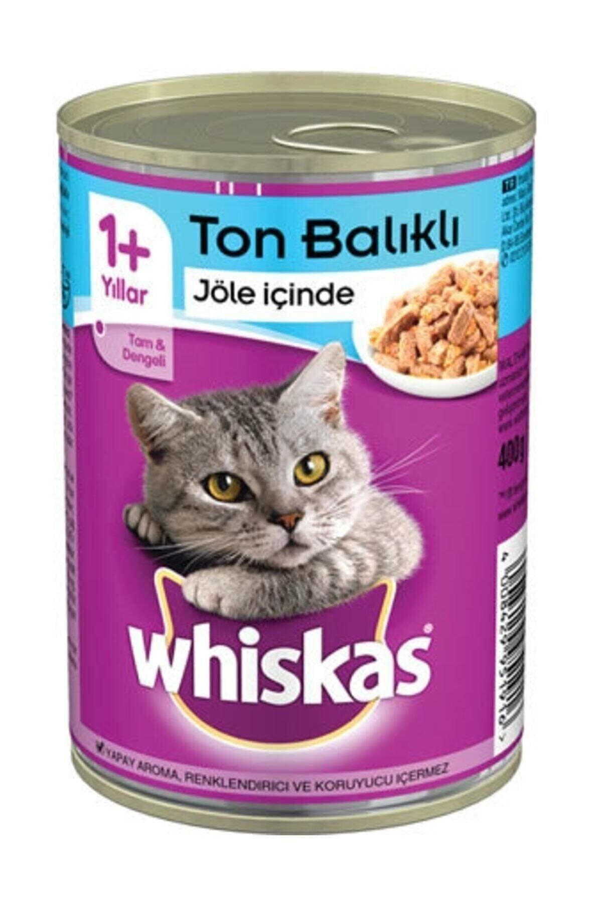 Whiskas Ton Balıklı Konserve Yaş Mama 400 G