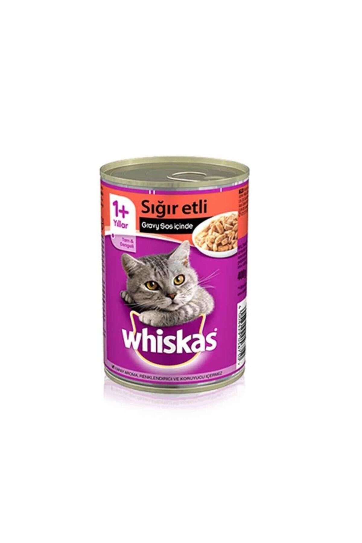 Whiskas Sığır Etli Kedi Konservesi 400gr