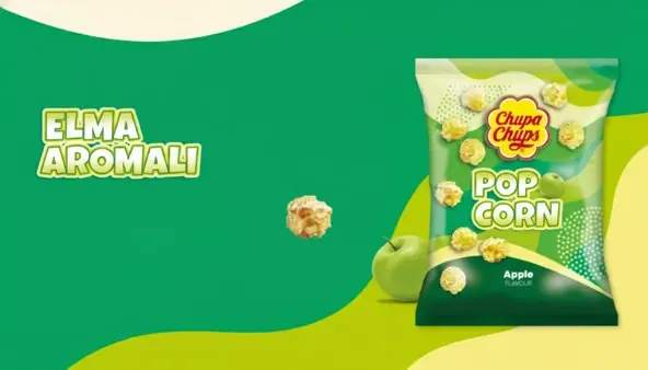 CHUPA CHUPS POPCORN APPLE 90GR