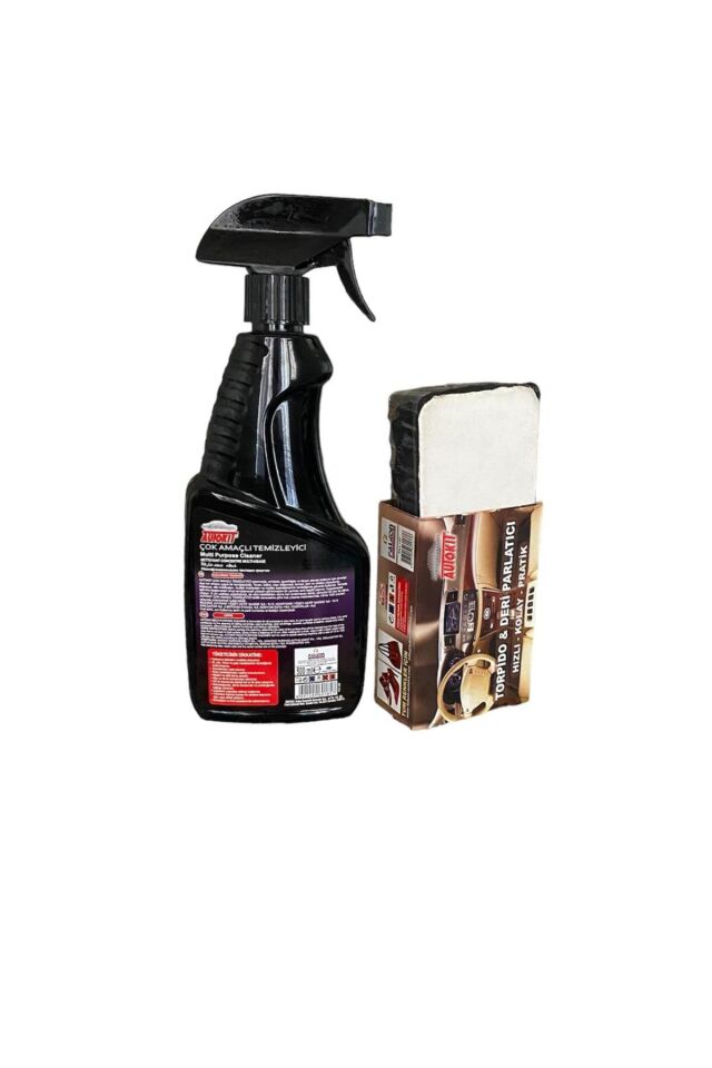 2 Adet Oto Iç Cila ''torpido Yenileme Ve Koruma Sütü'' 500 ml Sünger Hediye