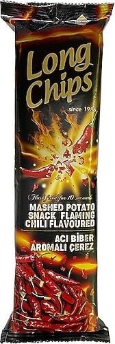 LONG CHİPS ACI BİBERLİ 75 GR