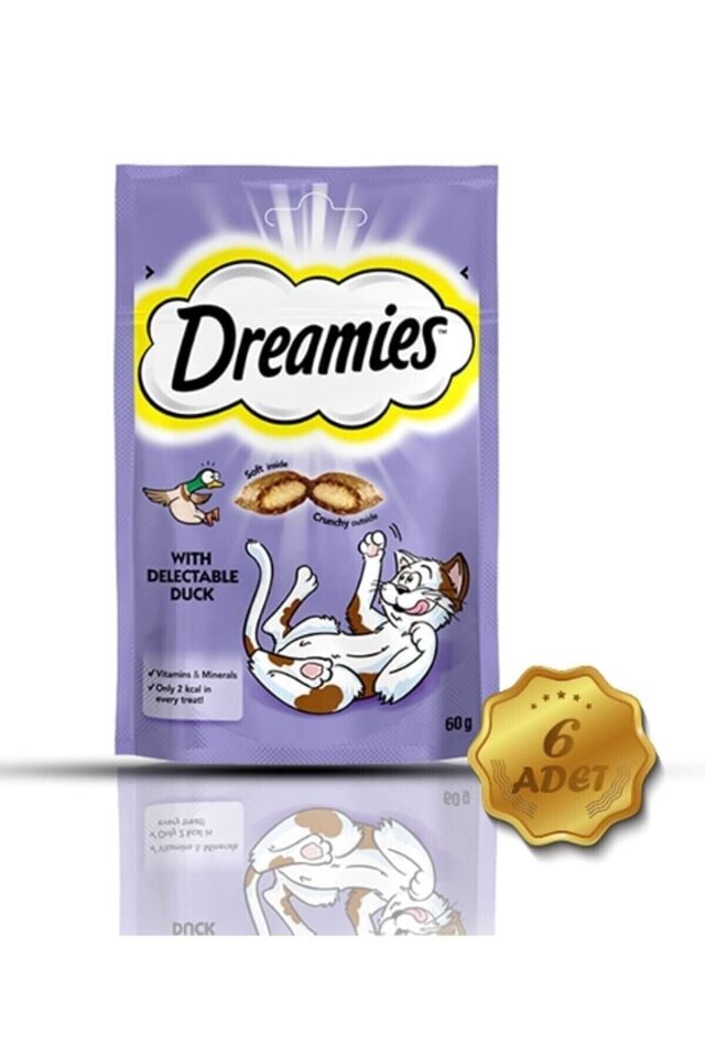 Ördekli Kedi Ödül Bisküvisi 6 X 60 G