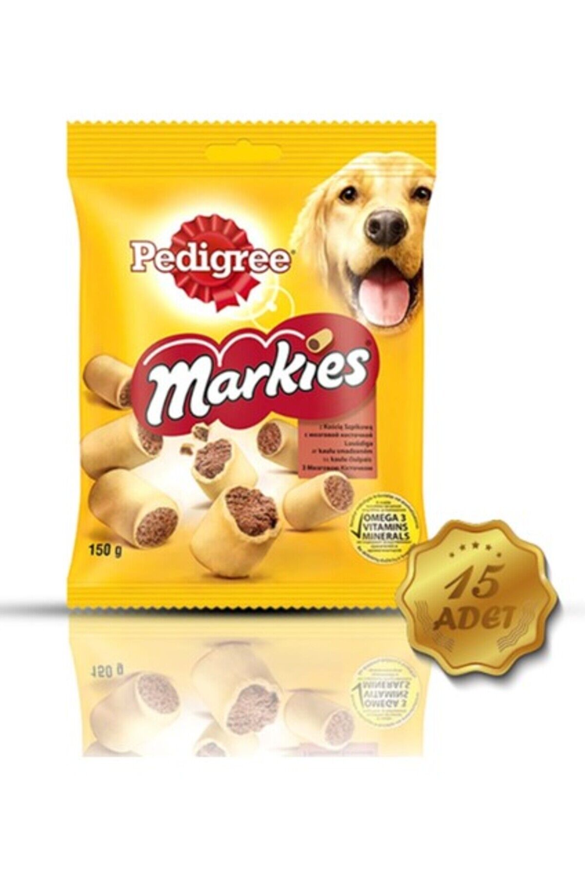 Markies Köpek Ödül Bisküvisi 150 gr x 15 Adet