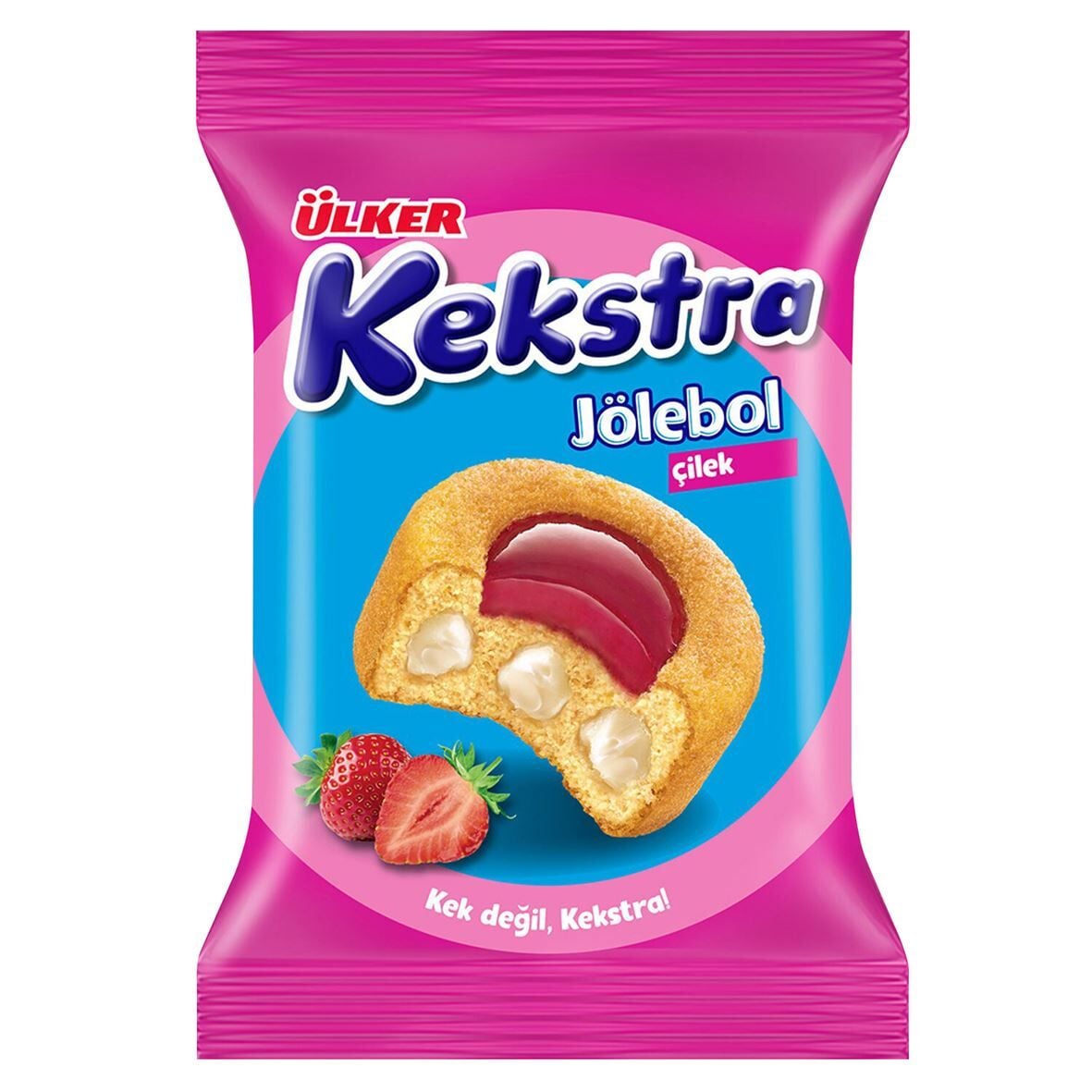 Kekstra Jölebol Çilekli 40 Gr x 24 Adet