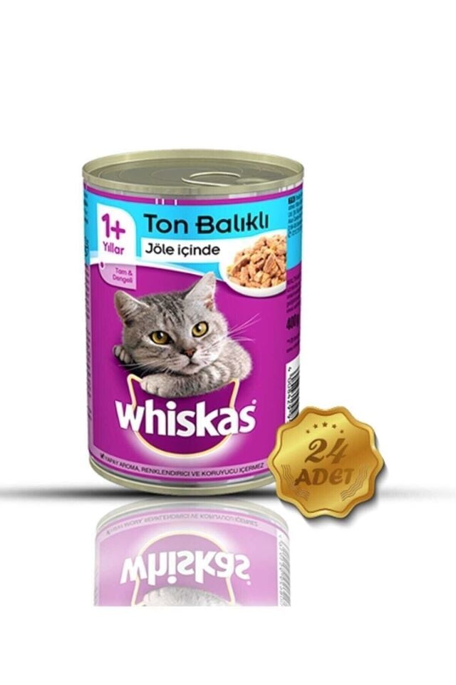 Whiskas Konserve Çeşitleri Karma 400 G 24 Adet