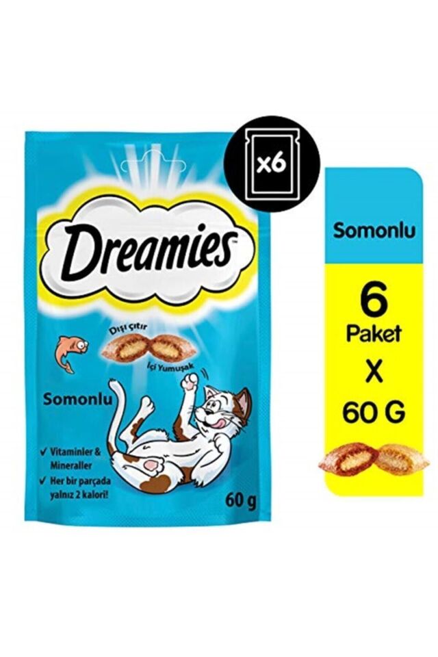 Kedi Ödül Maması Somonlu 60gr 6'lı Paket