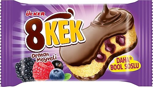 Ülker 8 Kek Orman Meyveli 55 Gr x 24 Adet
