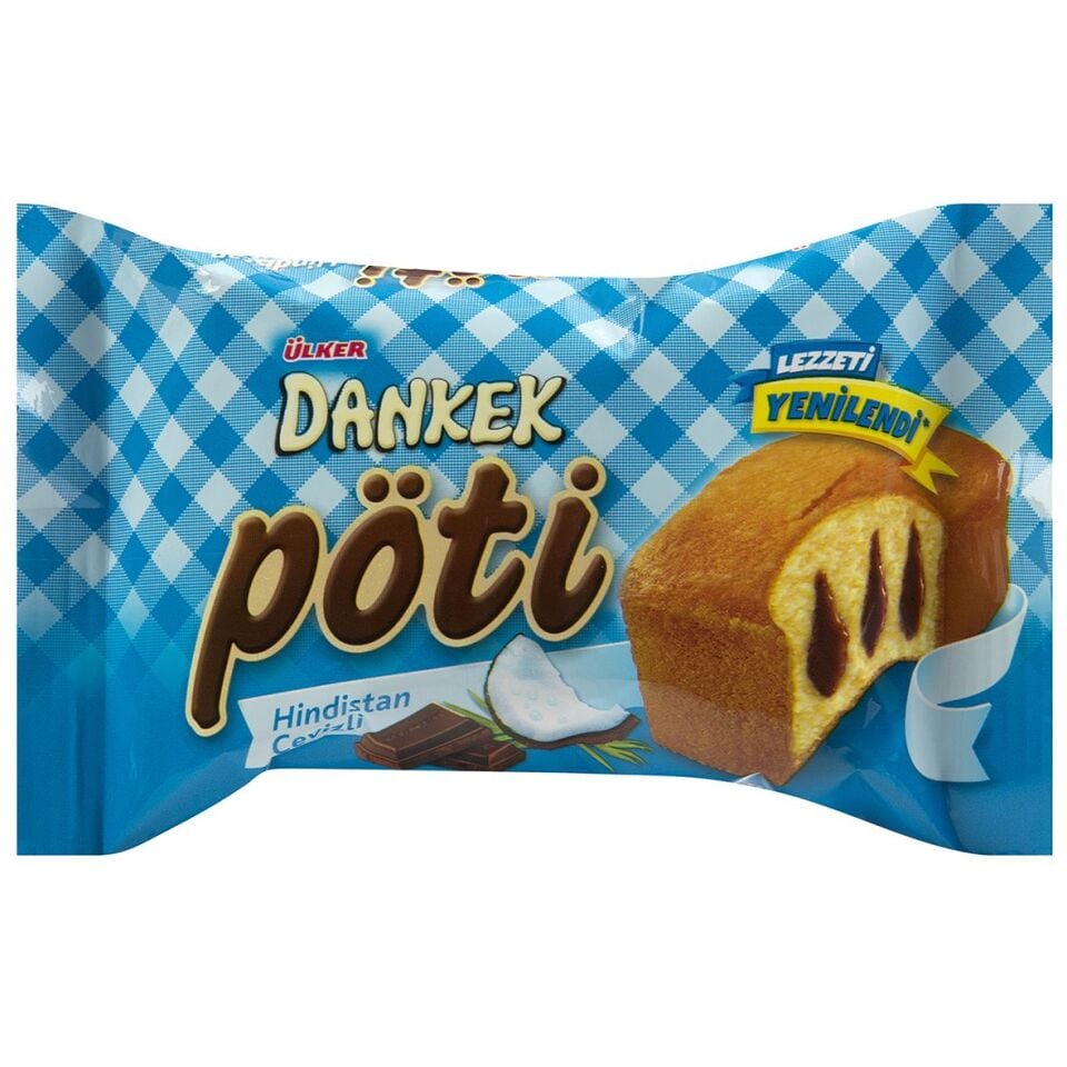 Ülker Dankek Pöti Kek Hindistan Cevizli 35 Gr x 24 Adet