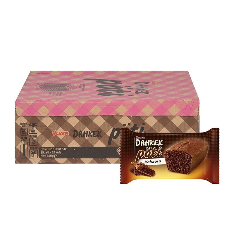 Ülker Dankek Pöti Kakaolu Kek 35 Gr x 24 Adet