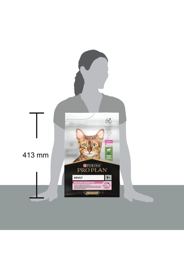 Delicate Kuzu Etli Hassas Sindirim ve Seçici Yetişkin Kedi Maması 10 Kg