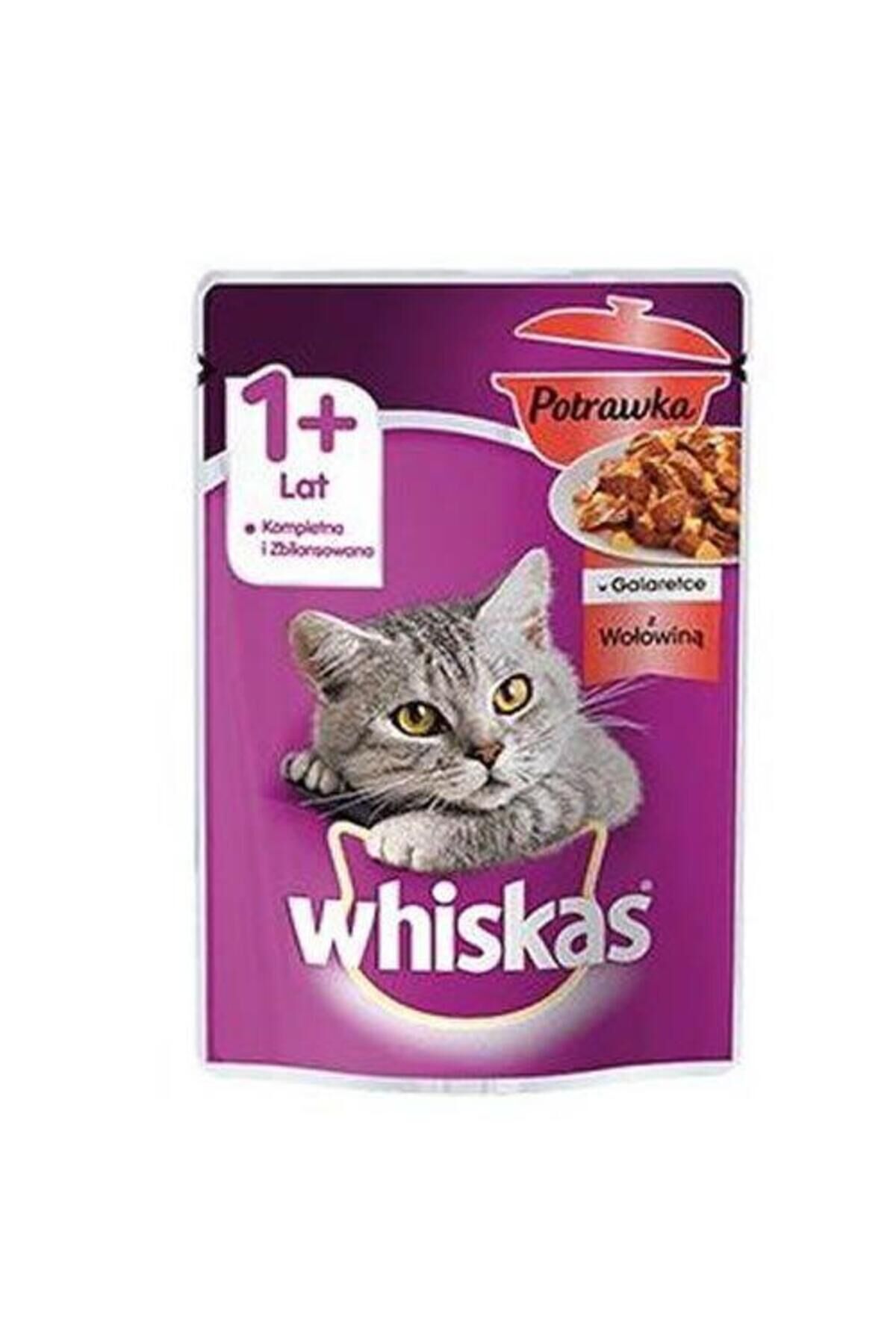 Güveç Sığır Etli 85 gr Kedi Maması