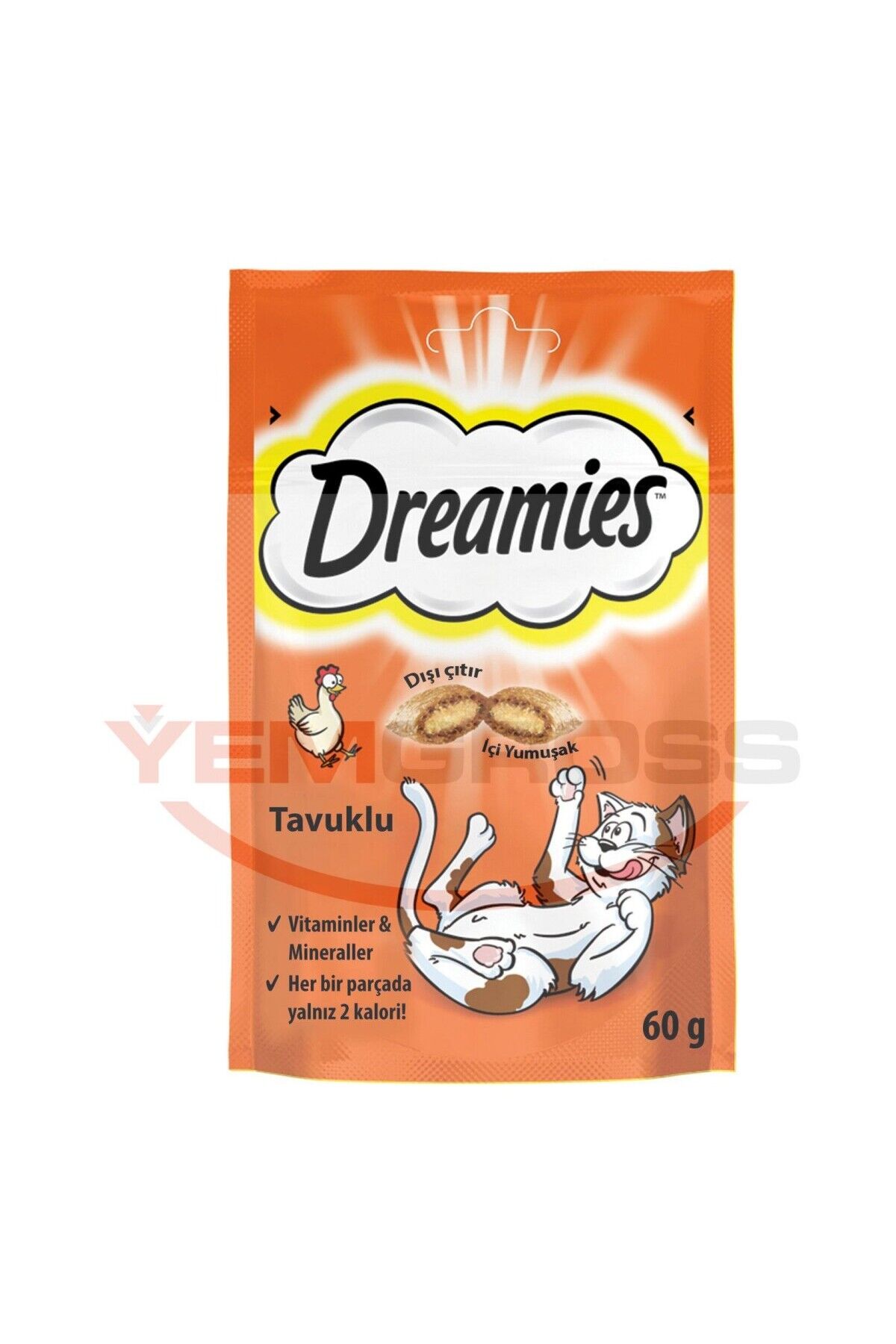 Tavuklu Kedi Ödülü - 60 Gr