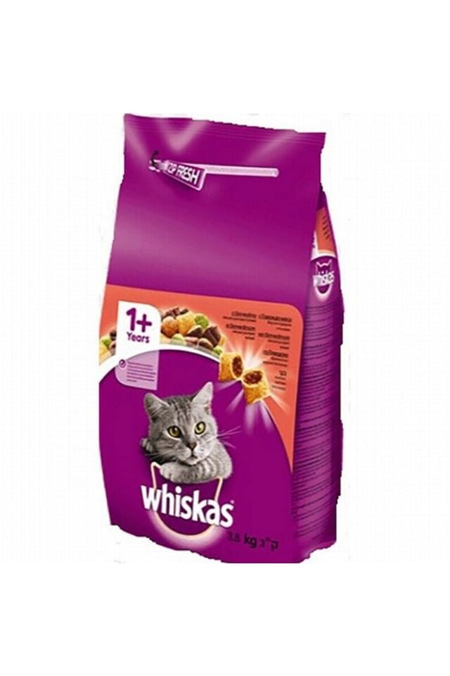 Whiskas Biftekli Yetişkin Kedi Maması 3,8 Kg