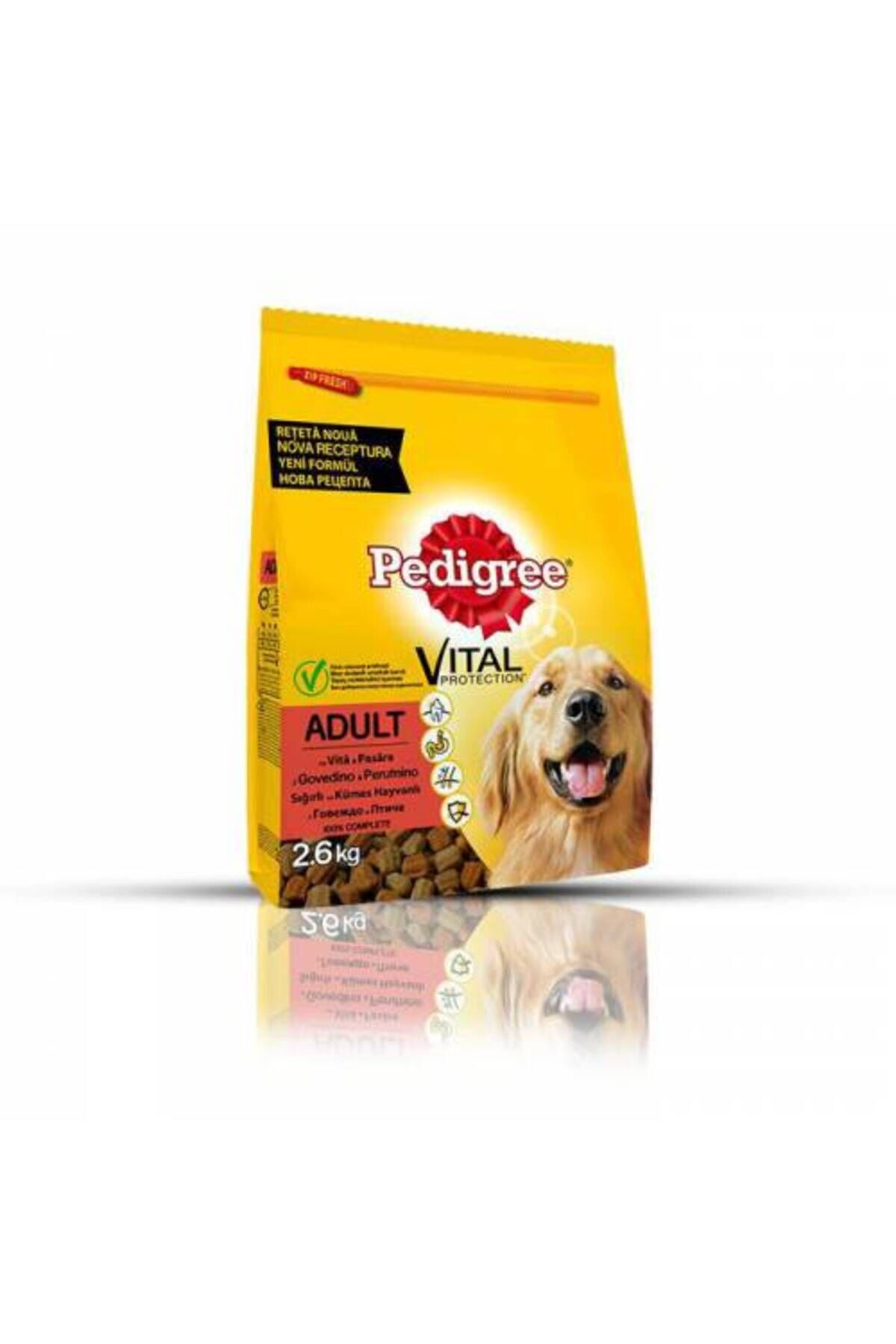 Biftekli Ve Kümes Hayvanlı Yetişkin Köpek Maması 2.6 Kg