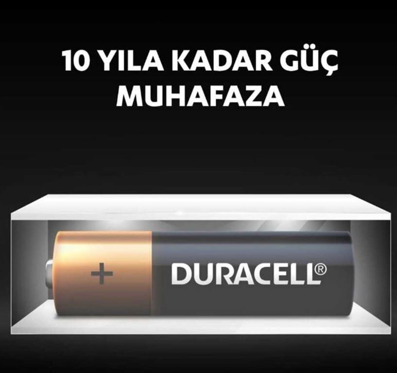 Duracell AA Alkalin Kalem Pil 20'li Kartela