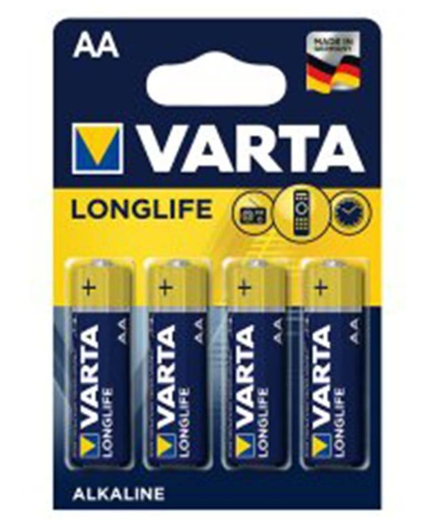 Varta Pil Longlife Alkalin AA 4'lü Kalem