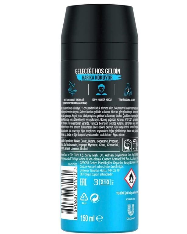 Axe Ice Chill Deodorant 150 ml