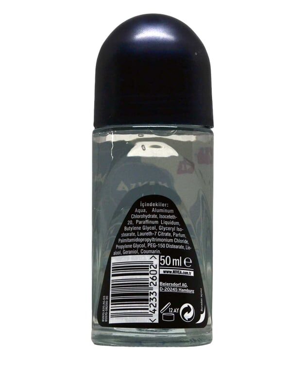 Nivea Roll On 50 ml Erkek İnvisible Black & White Fresh