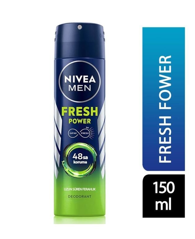 Nivea Fresh Power Erkek Deodorant 150 ml