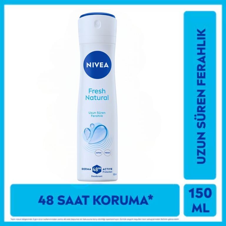 Nivea Deodorant 150 ml Kadın Fresh Natural