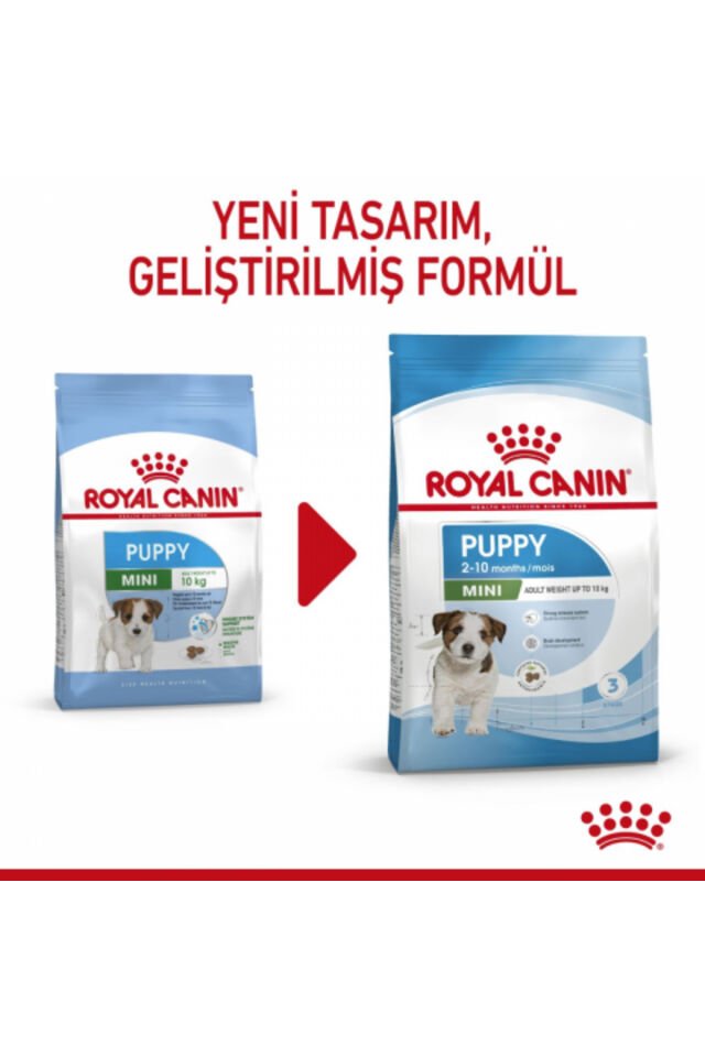 Mini Puppy Küçük Irklar Için Yavru Kuru Köpek Maması 2kg