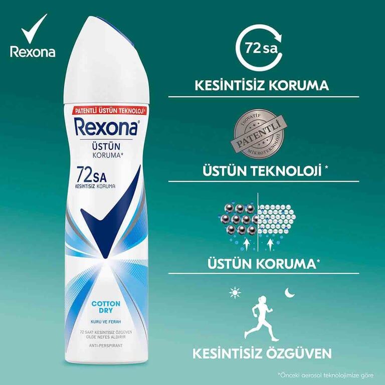 Rexona Deodorant 150 ml Kadın Cotton Dry