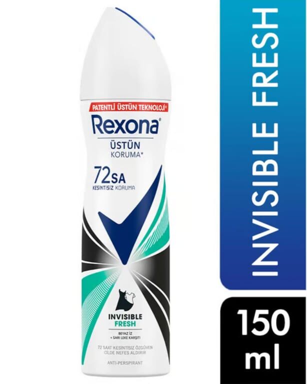 Rexona Kadın Invisible Fresh Deodorant 150 ml