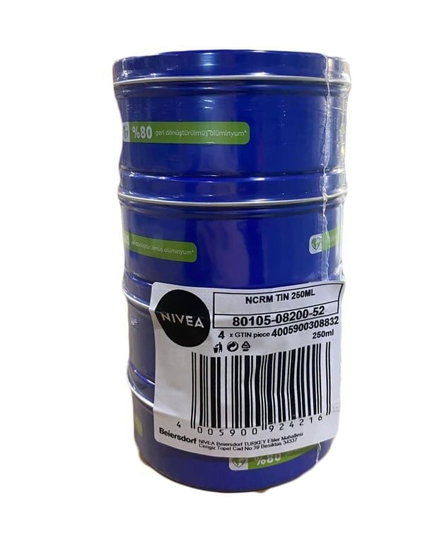 Nivea Creme Mavi Teneke Krem 250 ml