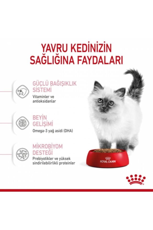 Kitten Yavru Kediler Için Kuru Kedi Maması 2kg