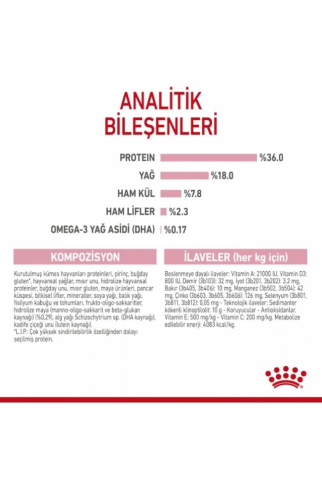 Kitten Yavru Kediler Için Kuru Kedi Maması 2kg