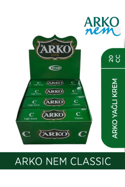 Arko Klasik Yağlı Krem 20 ml x 12'li Paket