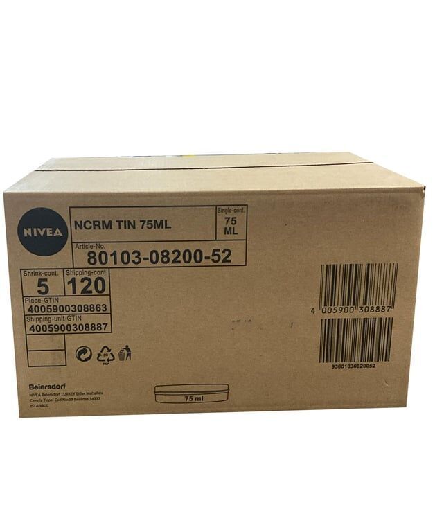 Nivea Creme Mavi Teneke Krem 75 ml