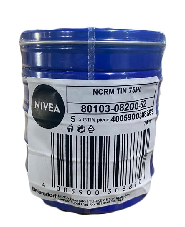 Nivea Creme Mavi Teneke Krem 75 ml