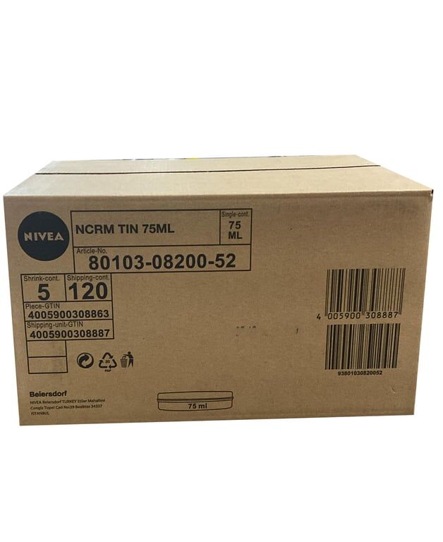 Nivea Creme Mavi Teneke Krem 75 ml