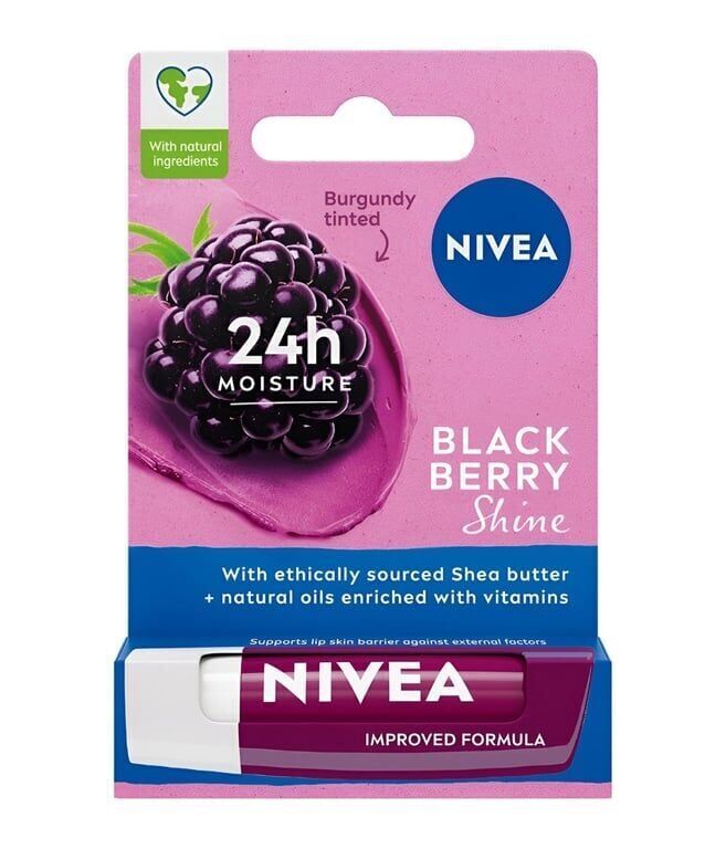Nivea Dudak Kremi Aromalı Böğürtlen 4,8G