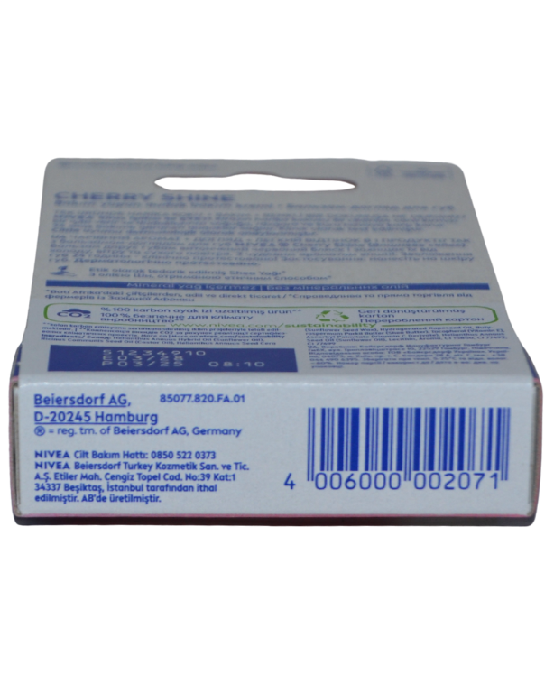 Nivea Dudak Kremi Aromalı Kiraz 4,8G