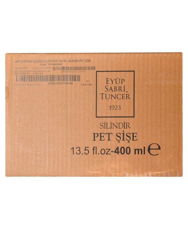 Eyüp Sabri Tuncer Japon Kirazı 68° Alkollü Kolonya 400 ml Pet