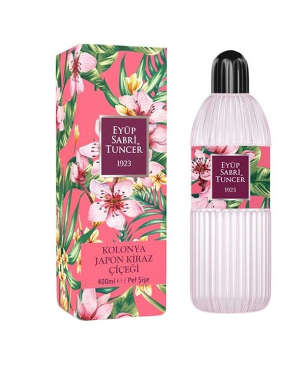 Eyüp Sabri Tuncer Japon Kirazı 68° Alkollü Kolonya 400 ml Pet