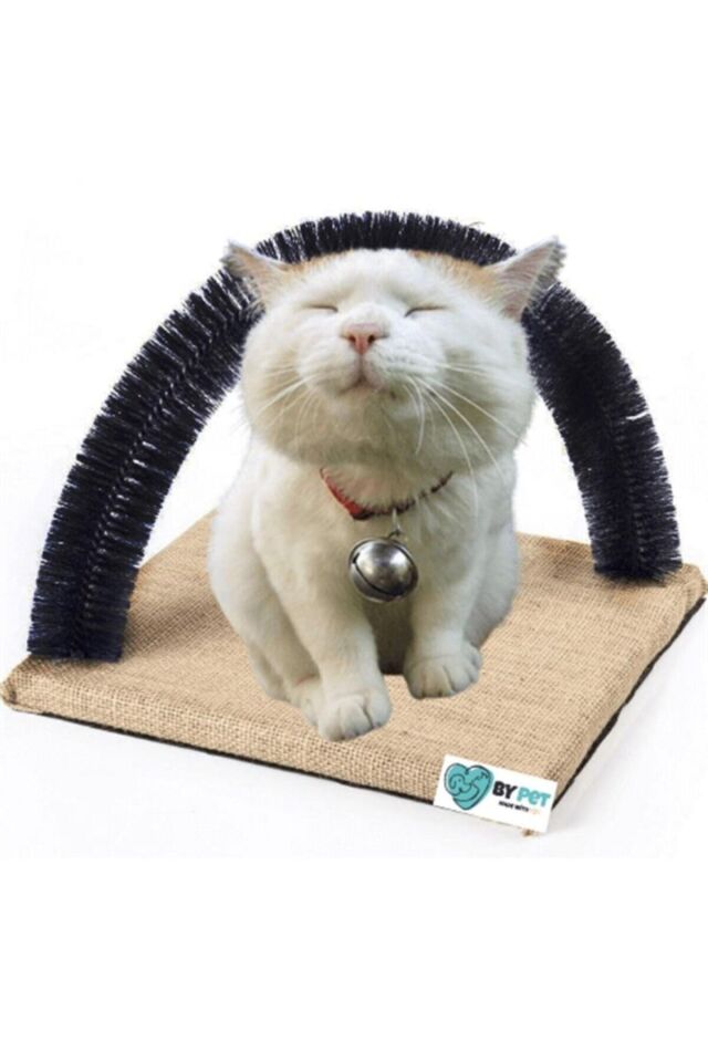 Bypet Fırçalı Siyah Kedi Kaşınma , Sürtünme Ve Masaj Tahtası Siyah