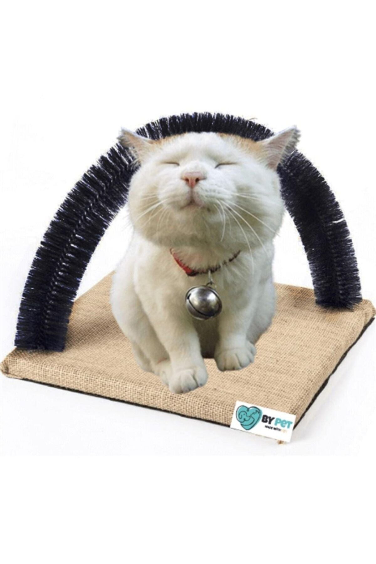 Bypet Fırçalı Siyah Kedi Kaşınma , Sürtünme Ve Masaj Tahtası Siyah