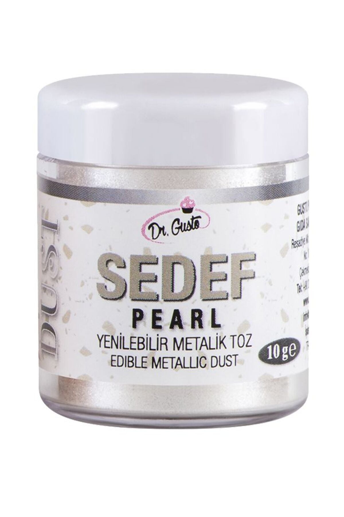 Metalik Toz 10 Gr - Sedef