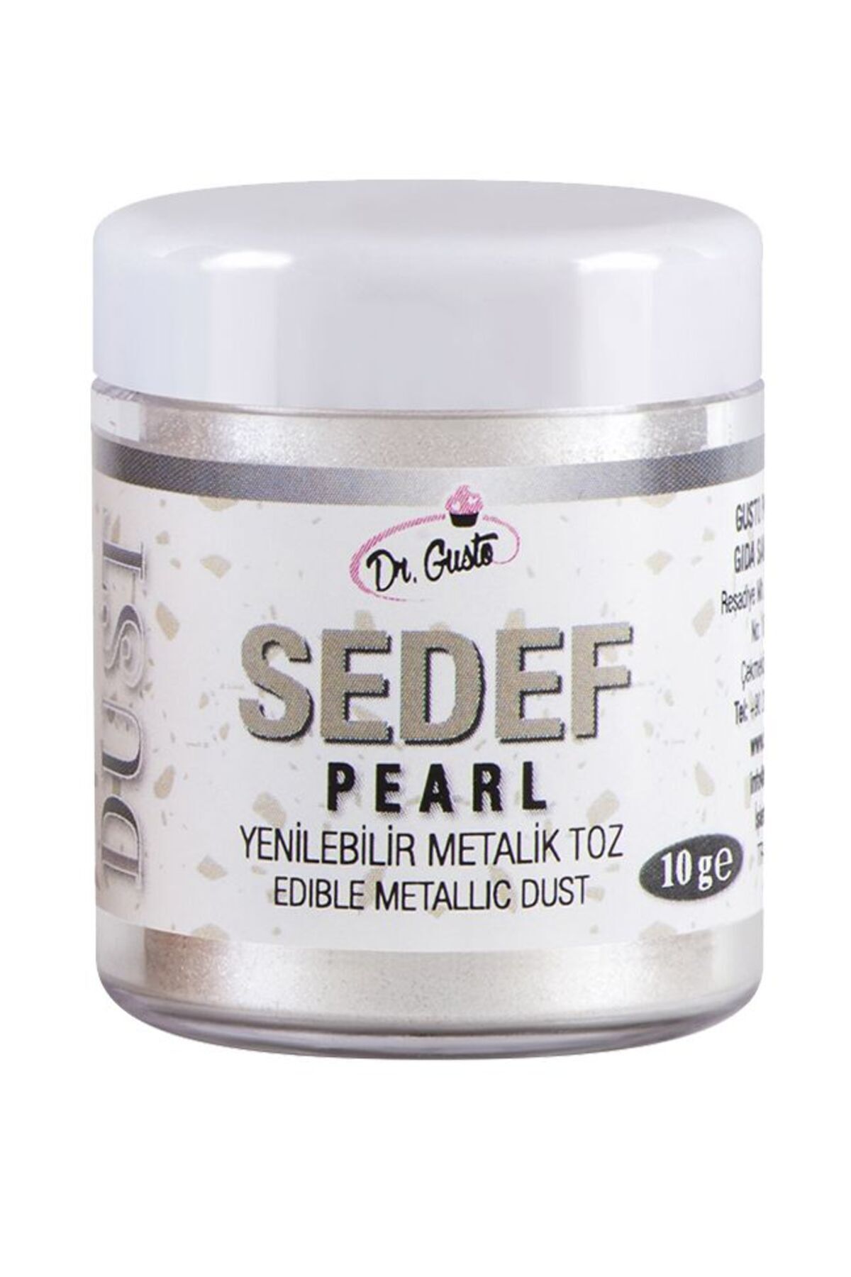 Metalik Toz 10 Gr - Sedef