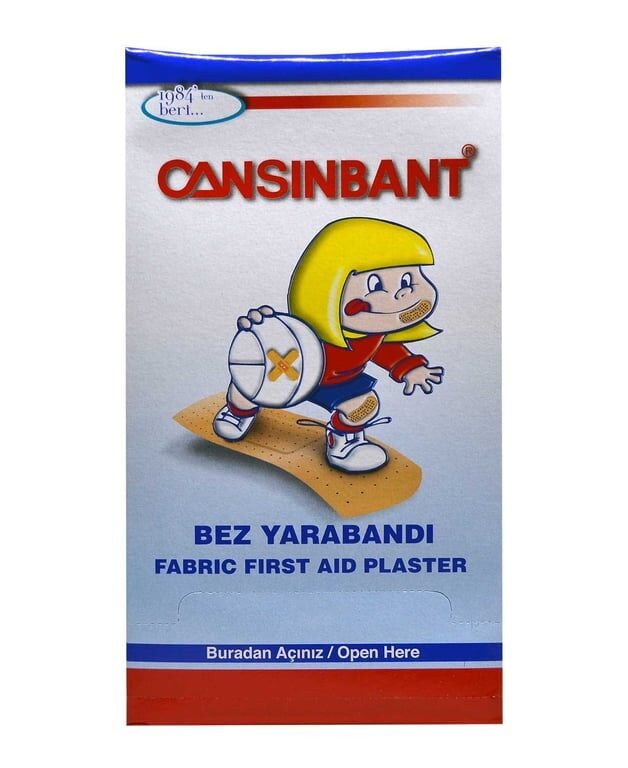 Cansınbant Bez Yarabandı 300 adet