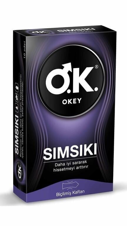 Okey Prezervatif 10'lu Sımsıkı
