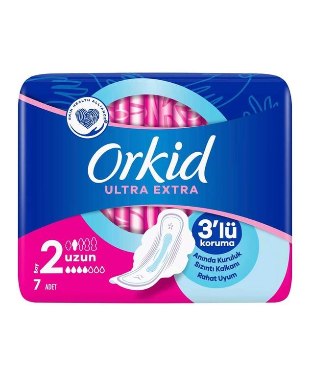 Orkid Hijyenik Ped Ultra Extra 7'li Uzun