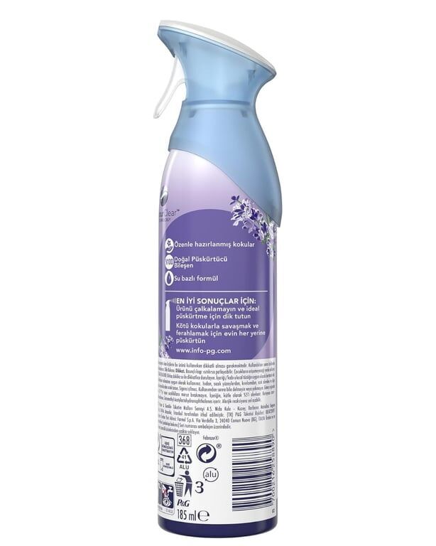 Febreze Lavanta 185 ml Hava Ferahlatıcı Oda Kokusu
