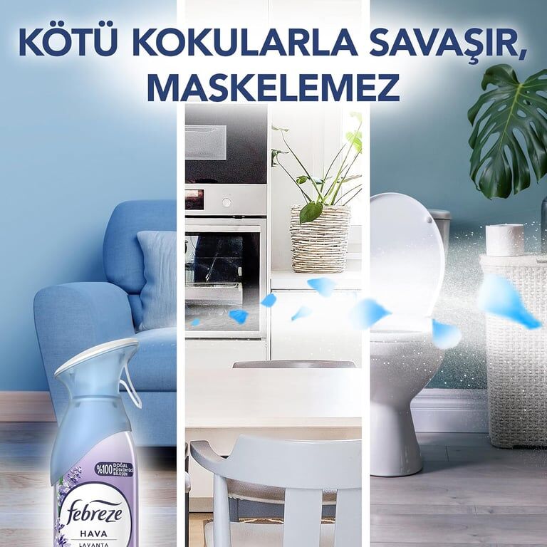 Febreze Lavanta 185 ml Hava Ferahlatıcı Oda Kokusu