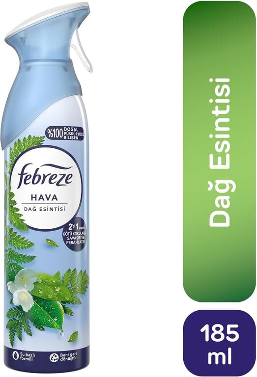 Febreze Dağ Esintisi 185 ml Hava Ferahlatıcı
