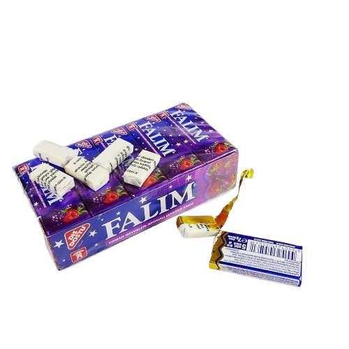 Falım Sakız 7 gr 20'li Paket Orman Meyve Aromalı Koli (18 Adet)